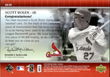 2007 Scott Rolen Upper Deck GAME MATERIALS JERSEY #UD-SR St. Louis Cardinals