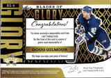 2021-22 Doug Gilmour Leaf Lumber BLADES OF GLORY 4/4 STICK #BG-9 Toronto Maple Leafs