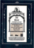 2011 Stan Musial Topps Gypsy Queen FRAMED MINI RELIC GAME-USED BAT #FMRC-SM St. Louis Cardinals