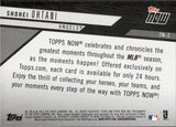 2019 Shohei Ohtani Topps Now 2018 TOPPS NOW REVIEW #TN-2 Anaheim Angels