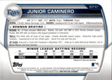 2023 Junior Caminero Bowman Chrome Prospects 1ST BOWMAN MOJO REFRACTOR #BCP-61 Tampa Bay Rays 2