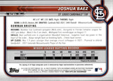 2022 Joshua Baez Bowman Chrome MEGA MOJO REFRACTOR AUTOGRAPH AUTO #BCMA-JB St. Louis Cardinals