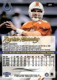 1998 Peyton Manning Fleer Ultra ROOKIE RC #201 Indianapolis Colts 2