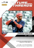 2021 Jordan Walker Panini Elite Extra Edition FUTURE THREADS 133/199 JERSEY #FT-JW St. Louis Cardinals