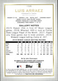 2019 Luis Arraez Topps Gallery AUTOGRAPH ROOKIE AUTO RC #135 Minnesota Twins