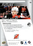2022-23 Reilly Walsh Upper Deck SP Authentic FUTURE WATCH AUTOGRAPH ROOKIE 31/999 INSCRIBED AUTO RC #126 New Jersey Devils