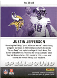 2023 Justin Jefferson Panini Donruss Elite SPELLBOUND 0 #SB-JJ8 Minnesota Vikings