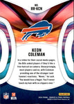 2024 Keon Coleman Panini Rookies & Stars ROOKIE RUSH GOLD RC 09/10 #RR-KCN Buffalo Bills