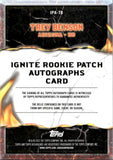 2024 Trey Benson Topps Resurgence IGNITE ROOKIE PATCH AUTOGRAPH RC AUTO #IPA-TB Arizona Cardinals