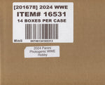 2024 Panini Photogenic WWE Hobby, 14 Box Case