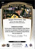 2024-25 Rutger McGroarty Upper Deck Stature ROOKIE ORANGE AUTO 44/50 RC AUTOGRAPH #39 Pittsburgh Penguins