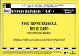 2025 Byron Buxton Topps 1990 TOPPS BASEBALL RELIC JERSEY #90RU-BB Minnesota Twins