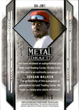 2021 Jordan Walker Leaf Metal Draft GREEN AUTOGRAPH 5/10 AUTO #BA-JW1 St. Louis Cardinals