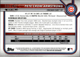 2022 Pete Crow-Armstrong Bowman Chrome Prospects REFRACTOR 280/499 #BCP-198 Chicago Cubs