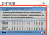 2019 Shohei Ohtani Topps Chrome #1 Los Angeles Angels 18