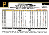2025 Roberto Clemente Topps Chrome Gilded Collection GOLD WAVE REFRACTOR 15/75 #21 Pittsburgh Pirates