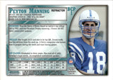 1998 Peyton Manning Bowman Chrome PREVIEW ROOKIE REFRACTOR RC #BCP1 Indianapolis Colts
