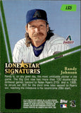 2020 Randy Johnson Topps Stadium Club LONE STAR SIGNATURES AUTOGRAPH AUTO #LS5 Arizona Diamondbacks