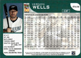 2019 Vernon Wells Topps Archives FAN FAVORITES AUTOGRAPH AUTO #FFA-VW Tampa Bay Rays