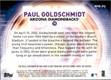 2014 Paul Goldschmidt Topps POWER PLAYERS GAME-USED MEMORABILIA 5/99 #PPR-PG Arizona Diamondbacks