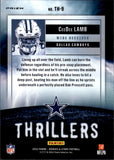 2023 CeeDee Lamb Panini Rookies & Stars THRILLERS PRIZM #TH-9 Dallas Cowboys