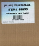 2025 Panini Donruss Optic Football Hobby, 20 Mega Box Case (Red Hyper Parallels)