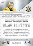 2024-25 Brandon Bussi Upper Deck SERIES 2 YOUNG GUNS ROOKIE RC #493 Boston Bruins 1