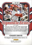 2026 Chase Davis Panini Donruss SIGNATURE SERIES AUTOGRAPH AUTO #SS-CD St. Louis Cardinals