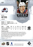 2022-23 Ben Meyers Upper Deck The Cup ROOKIE AUTO PATCH 37/249 RC AUTOGRAPH #123 Colorado Avalanche