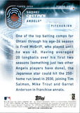 2020 Shohei Ohtani Topps 2030 #T2030-20 Los Angeles Angels 2