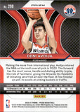 2020-21 Deni Avdija Panini Prizm ORANGE ICE PRIZM ROOKIE RC #290 Washington Wizards