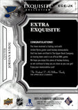 2023-24 Jordan Kyrou Upper Deck Exquisite Collection EXTRA EXQUISITE JERSEY 68/99 #ECE-JK St. Louis Blues
