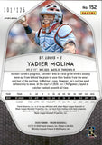2020 Yadier Molina Panini Prizm LIME GREEN PRIZM 101/125 #152 St. Louis Cardinals