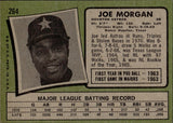 1971 Joe Morgan Topps #264 Houston Astros BV$80 MK