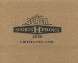 2026 Leaf Super Sport Heroes Multi-Sport Hobby, 6 Box Case