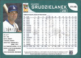 2020 Mark Grudzielanek Topps Archives FAN FAVORITES AUTOGRAPH 104/150 AUTO #FFA-MG Los Angeles Dodgers