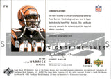 2001 Peter Warrick Upper Deck SP Authentic SIGN OF THE TIMES AUTOGRAPH AUTO #PW Cincinnati Bengals 2
