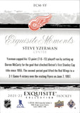 2021-22 Steve Yzerman Upper Deck Black Diamond EXQUISITE COLLECTION EXQUISITE MOMENTS 224/399 #ECM-SY Detroit Red Wings