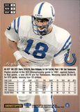 1998 Peyton Manning Fleer Flair Showcase ROW 2 ROOKIE RC #3 Indianapolis Colts