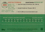 2023 Dustin Pedroia Topps Chrome Platinum Anniversary GOLD WAVE REFRACTOR 6/50 #465 Boston Red Sox