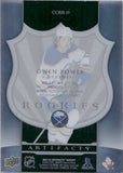 2022-23 Owen Power Upper Deck Artifacts CLEAR CUT RETRO ROOKIE RC #CCRR-19 Buffalo Sabres
