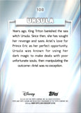 2026 Ursula Topps Chrome Disney LIGHT BLUE LAVA REFRACTOR 62/125 #108 THE LITTLE MERMAID