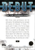 2023-24 Victor Wembanyama Topps Finest DEBUT ROOKIE RC #D-1 San Antonio Spurs