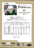 2023-24 Brad Marchand O-Pee-Chee OPC PREMIER DIAMOND RAINBOW 62/75 #P-29 Boston Bruins