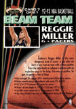 1992-93 Reggie Miller Topps Stadium Club BEAM TEAM #7 Indiana Pacers