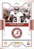 2019 Calvin Ridley Panini Score COLLEGIATE JERSEYS #CJ-24 Alabama Crimson Tide
