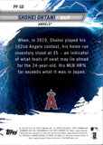 2019 Shohei Ohtani Bowman's Best POWER PRODUCERS #PP-SO Anaheim Angels