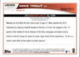 2013 Mike Trout Topps Update ALL-STAR GAME GOLD 806/2013 #US300 Anaheim Angels