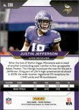 2020 Justin Jefferson Panini Prizm NEGATIVE ROOKIE RC #398 Minnesota Vikings