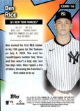 2025 Ben Rice Topps Chrome ALL-ETCH ROOKIE RUSH RC #CERR-16 New York Yankees